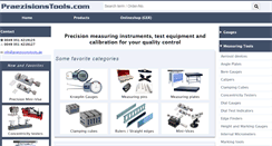 Desktop Screenshot of praezisionstools.com